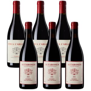 6 botellas varias: Altaroses 2023 (3 botellas) + Finca L’Argatà 2022 (3 botellas)